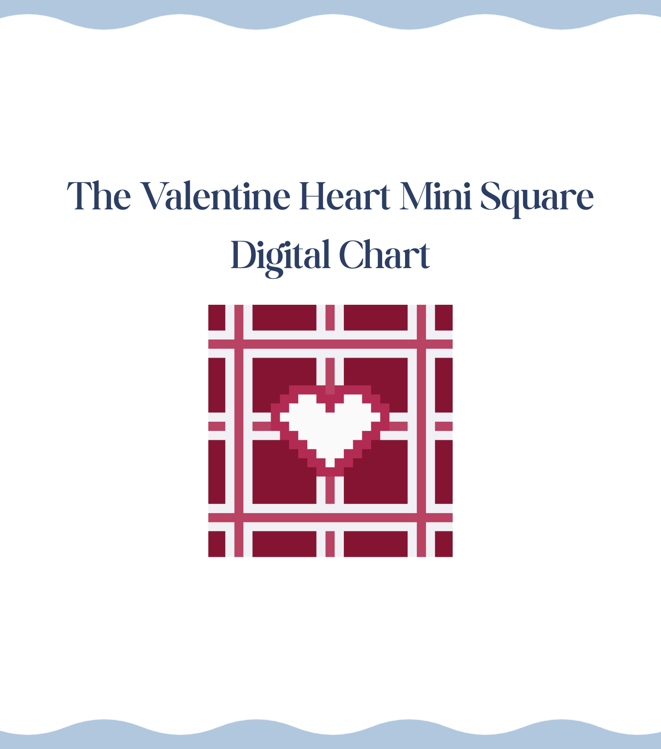 The Valentine Heart Mini Square - Digital Chart