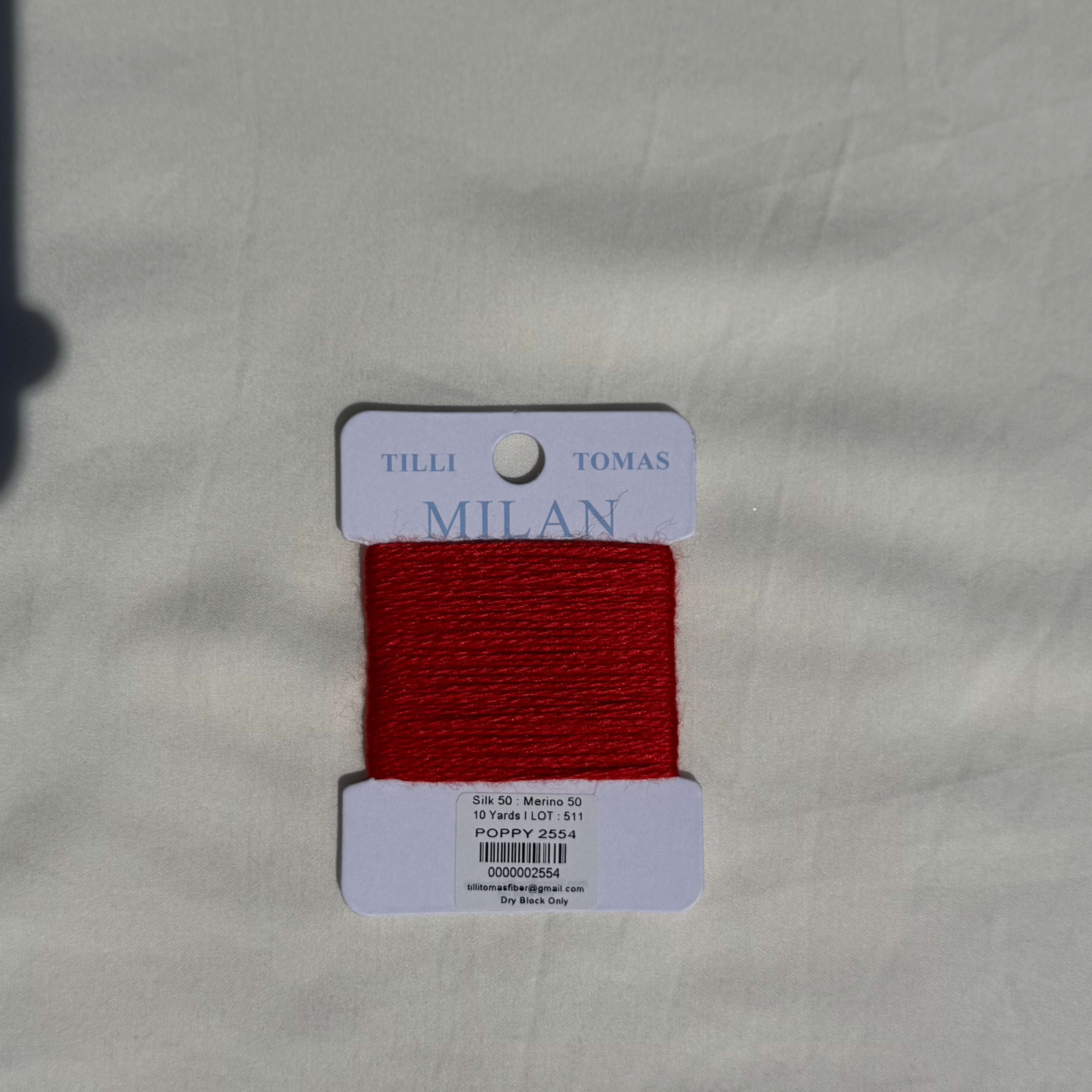 Milan Card - Poppy (2554)