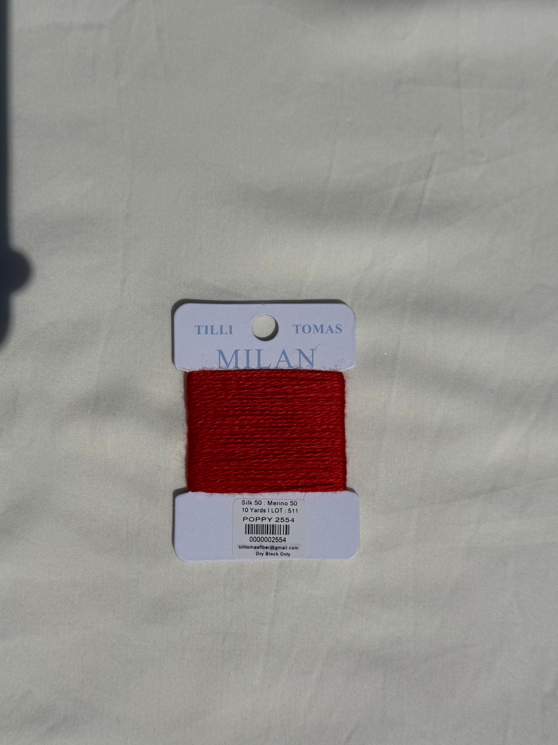 Milan Card - Poppy (2554)