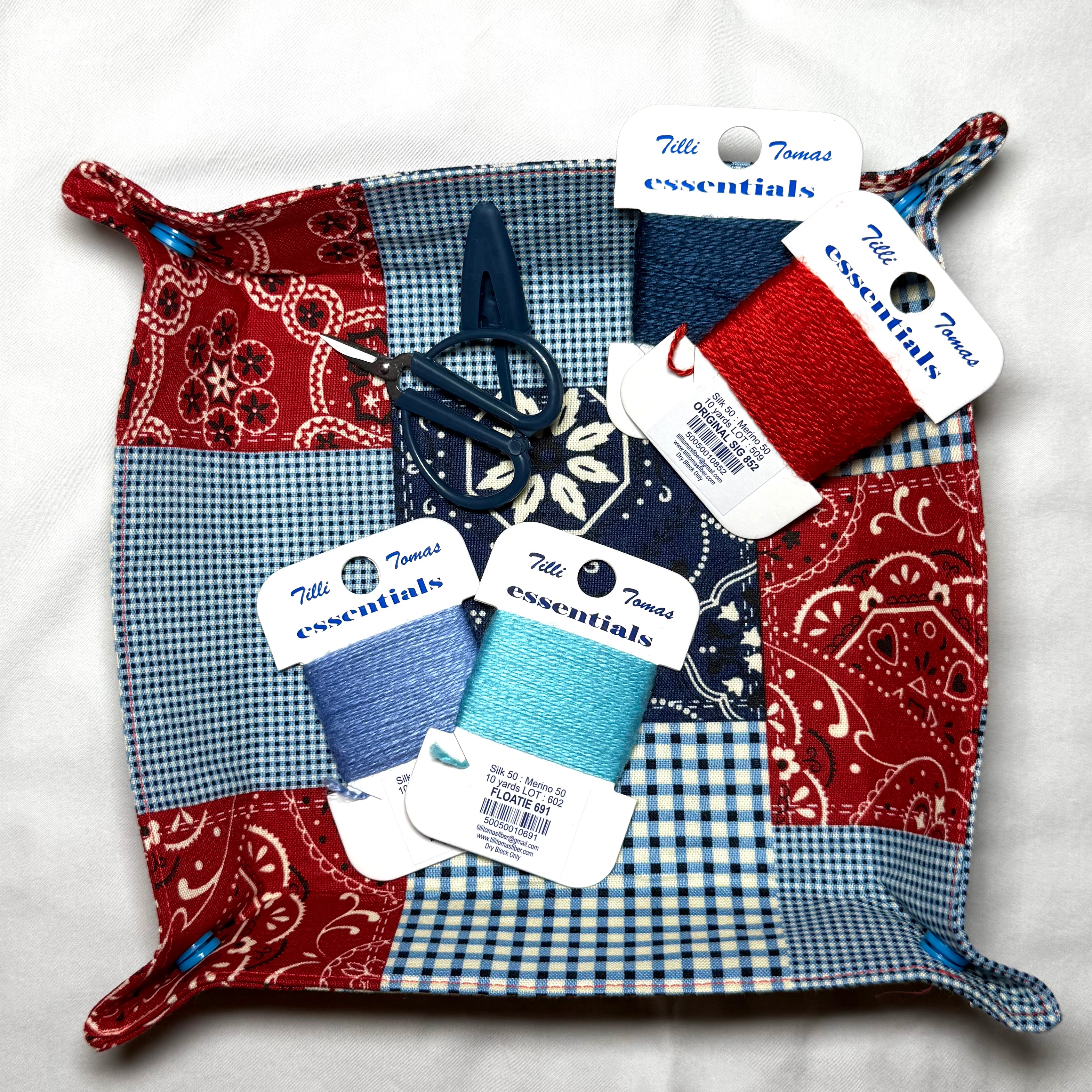 Snap tray with Needle-minder - Special 4th of July Edition