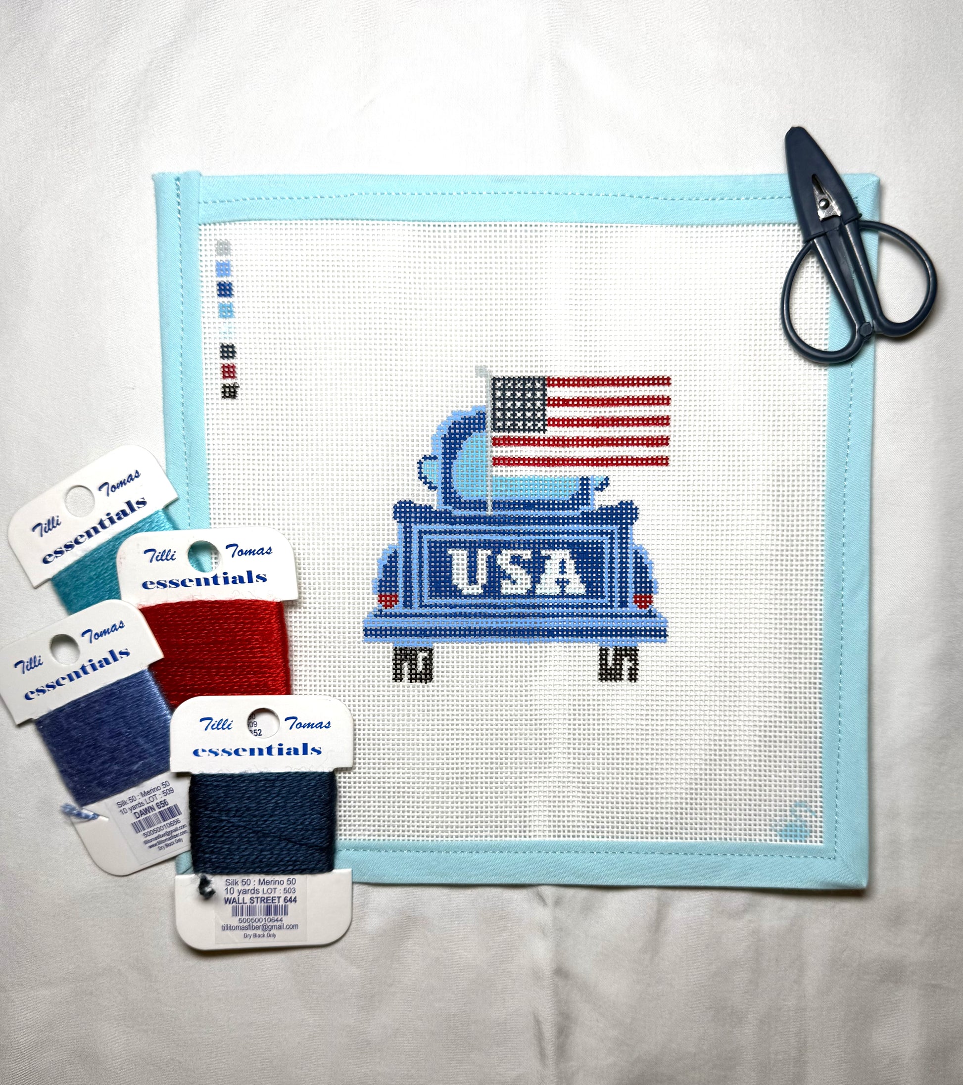 USA Flag Truck
