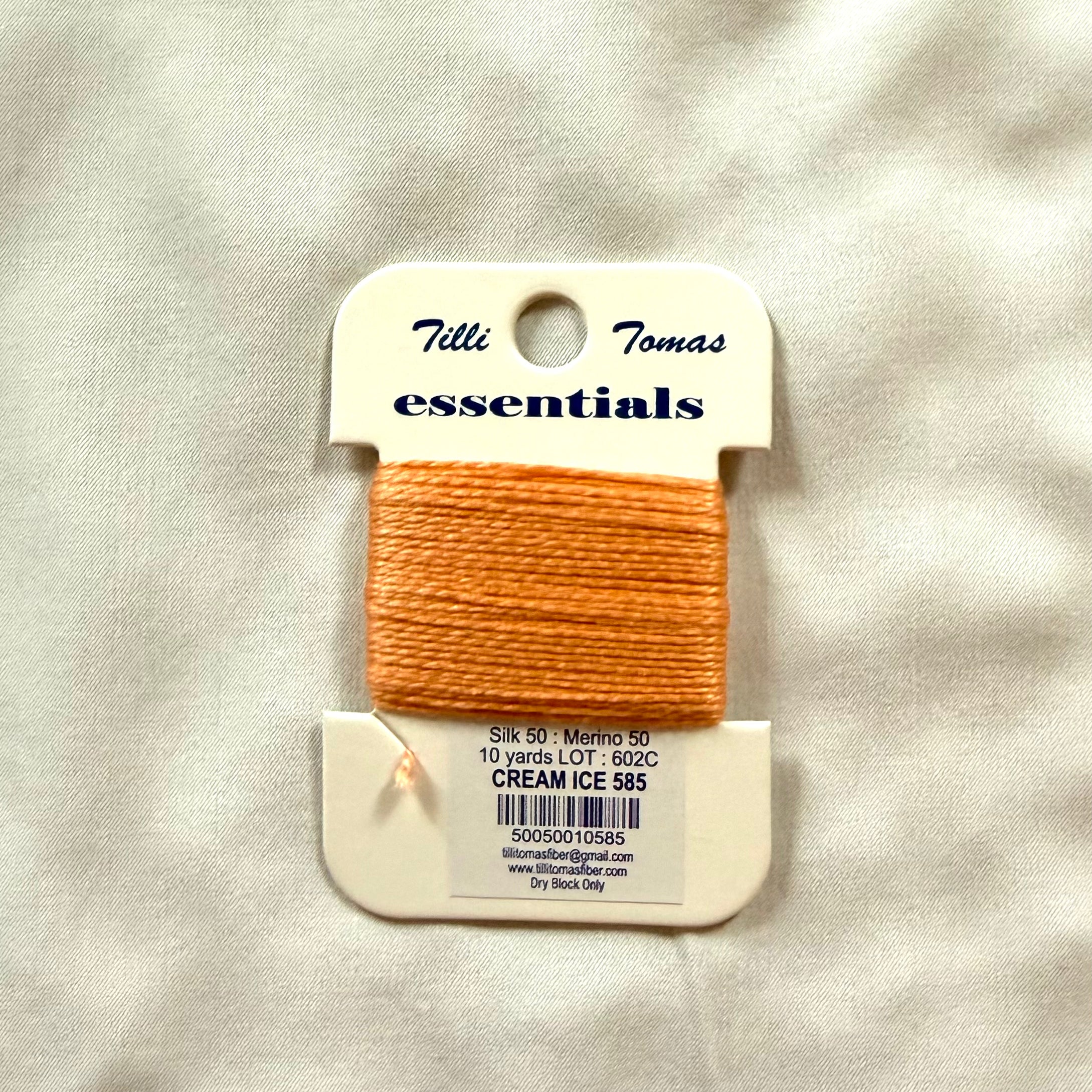 Essentials Card - Cream Ice (585)