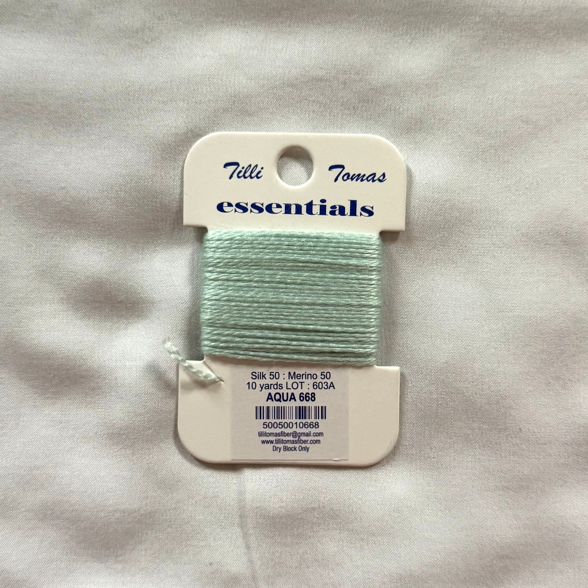 Essentials Card - Aqua (668)