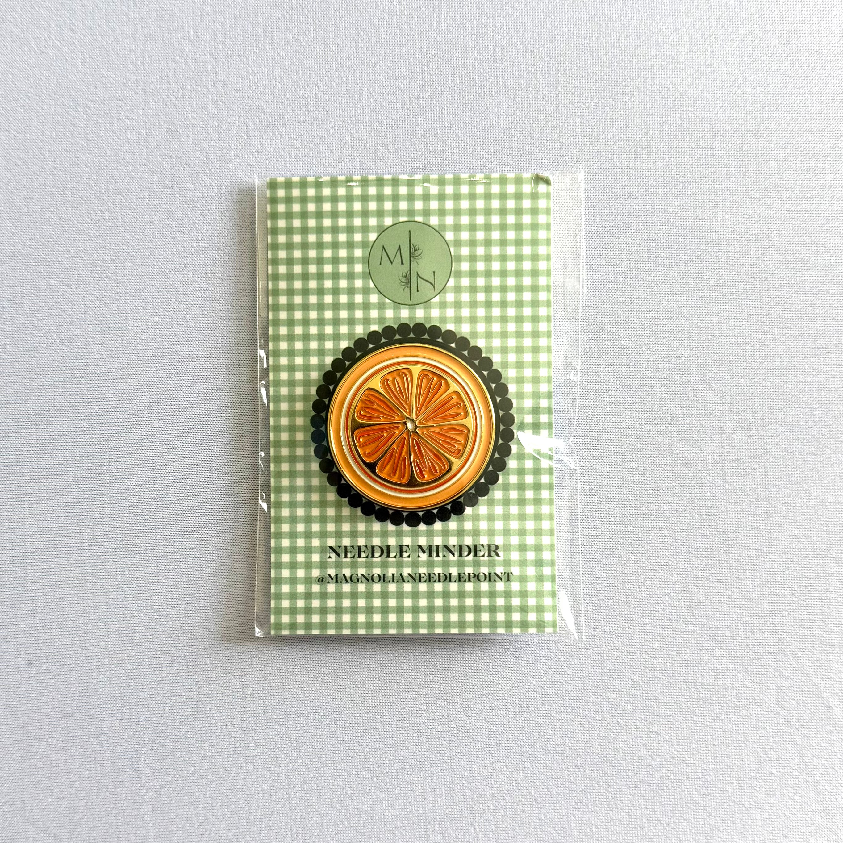 Orange Needle Minder
