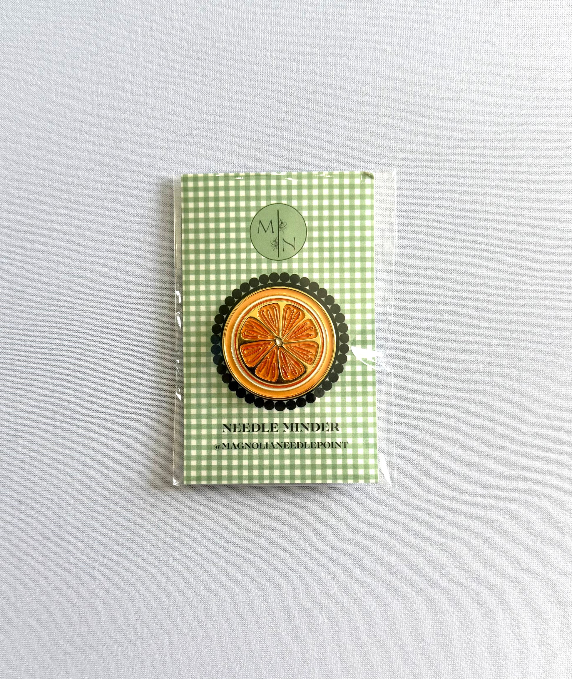 Orange Needle Minder