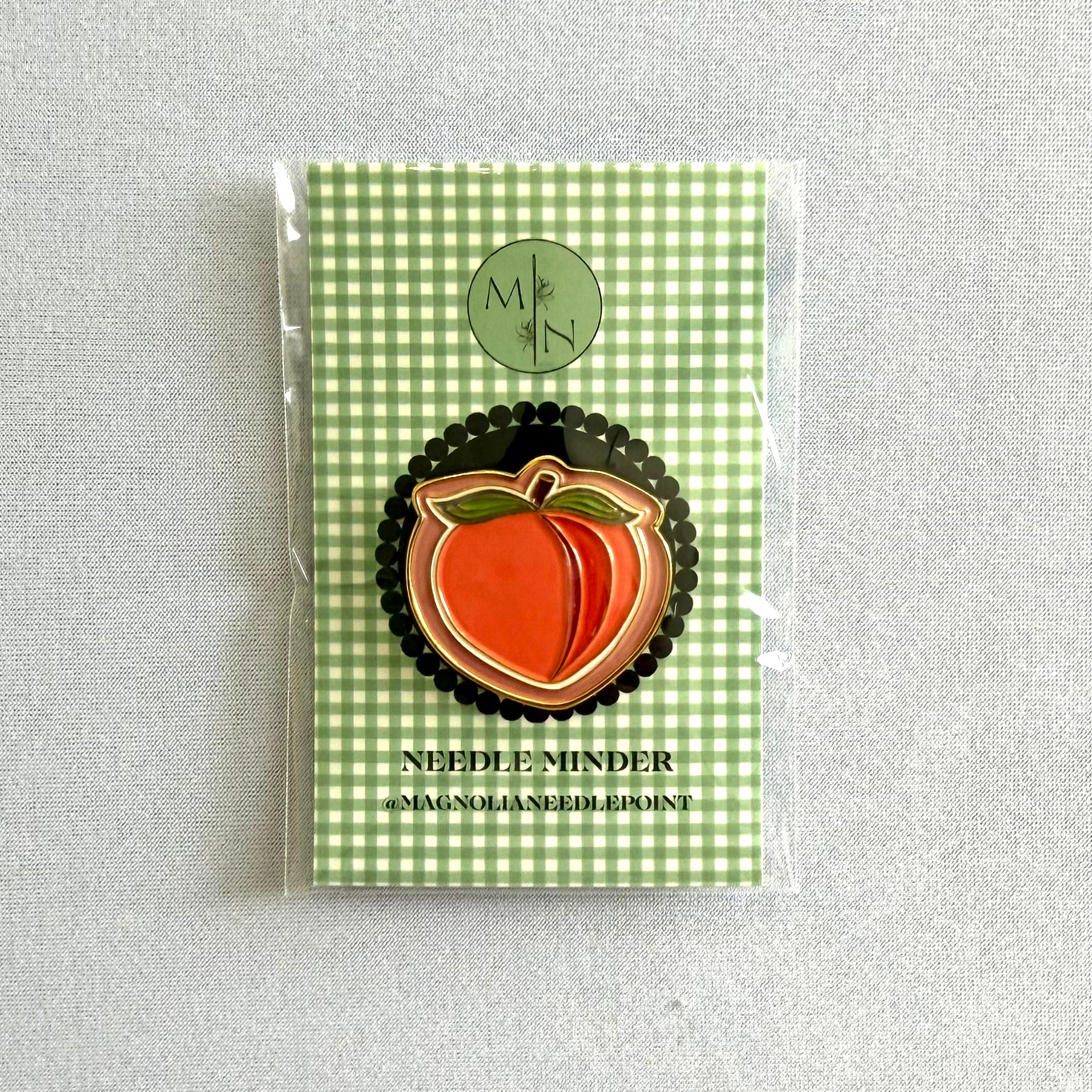 Peach Needle Minder