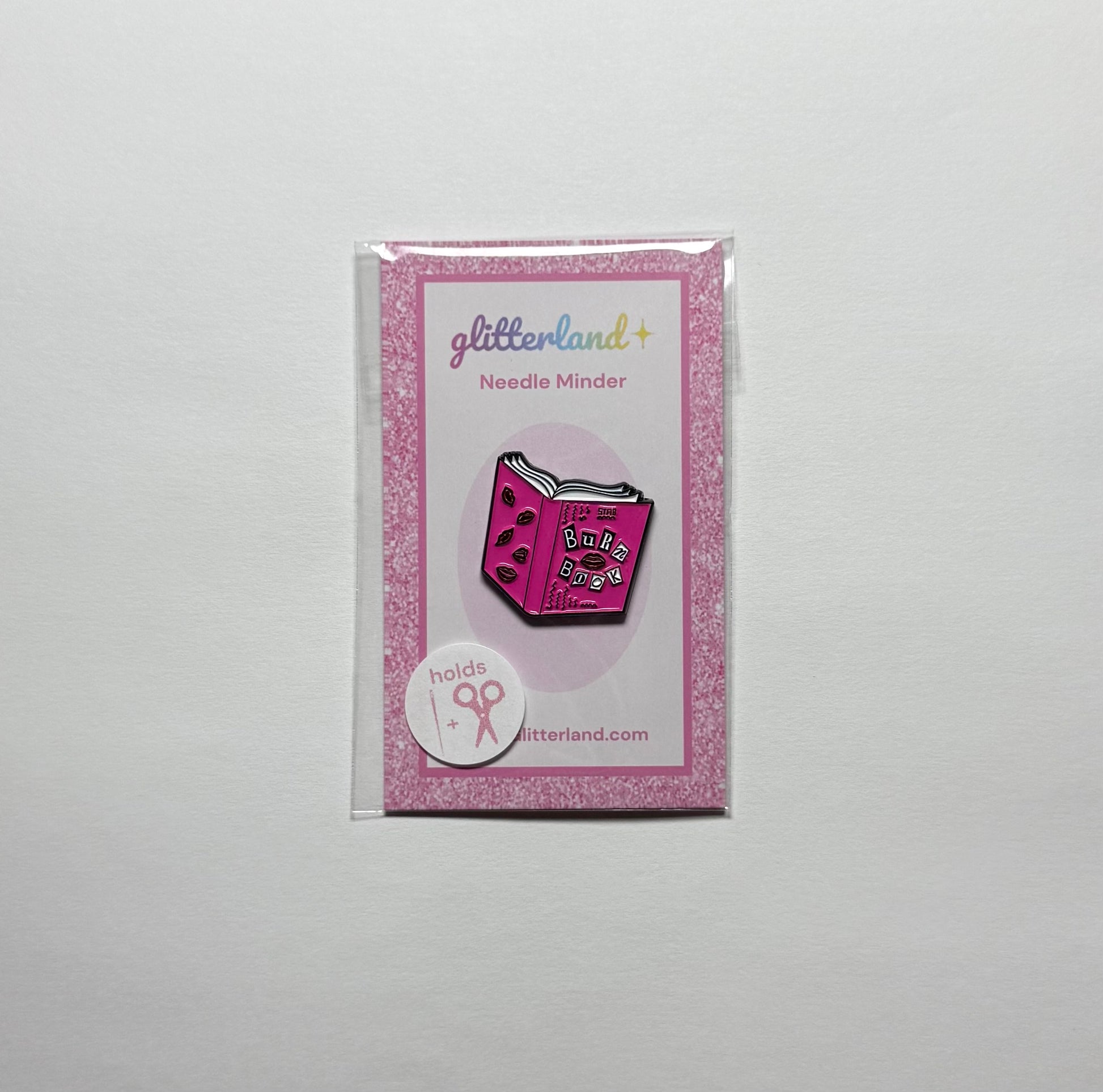 Burn Book Needle Minder